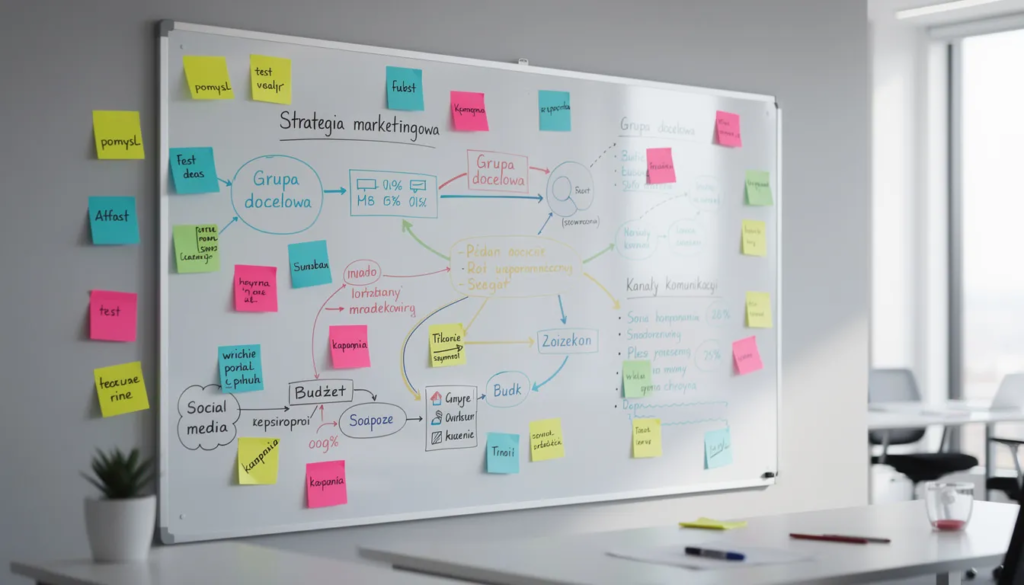 Strategia marketingowa to praca warsztatowa i wdrożeniowa, a nie zakurzone pdfy.